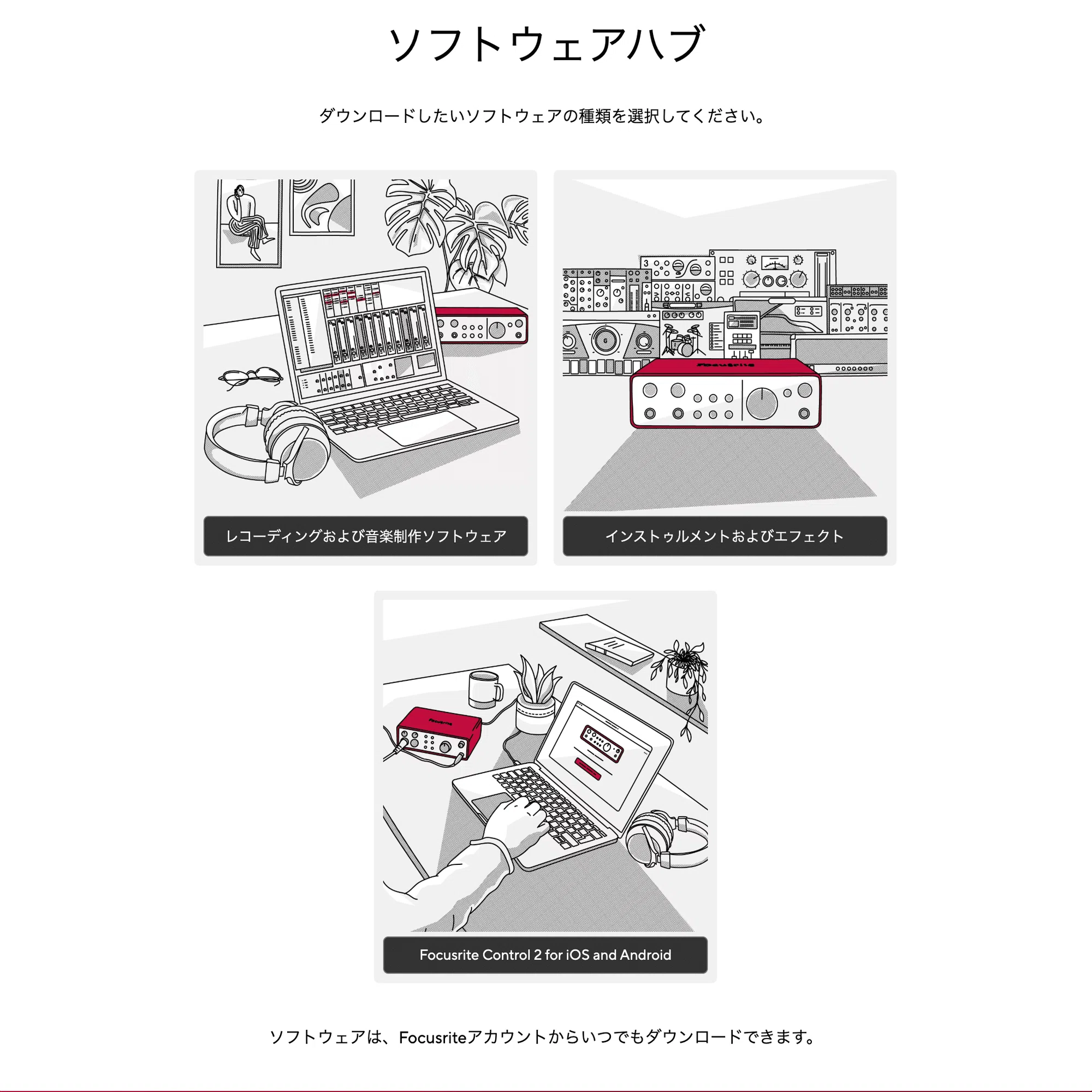 Focusrite Scarlett 2i2の付属ソフト「Addictive Drums 2」の