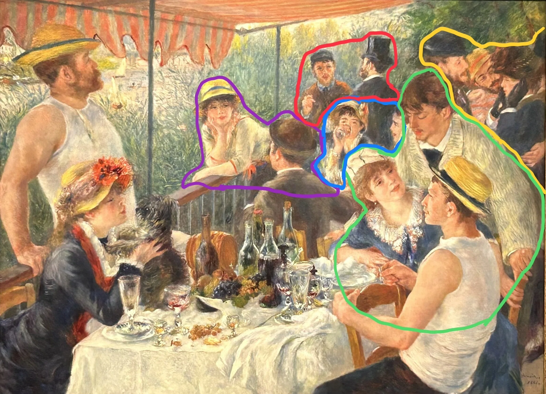 オファー大歓迎　WOW特選　オランダ 17世紀ごろの油彩 オーク板絵 農婦と鶏 子供のためのオルセー美術館(247)色が溶けあうとき/ルノワール・いつか