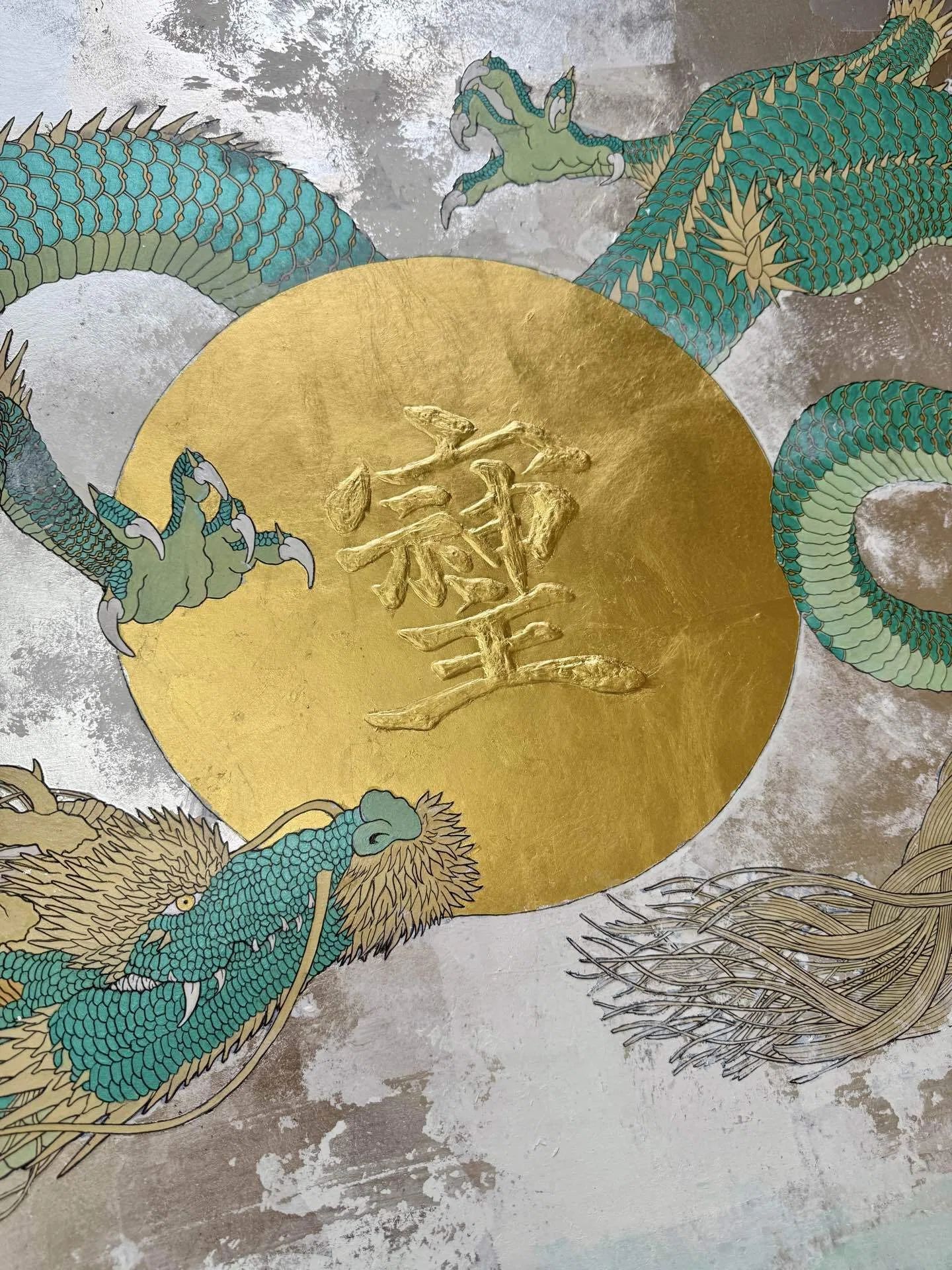 そしじ】龍神まぐ愛アート新作完成｜たくま｜龍神まぐ愛アーティスト
