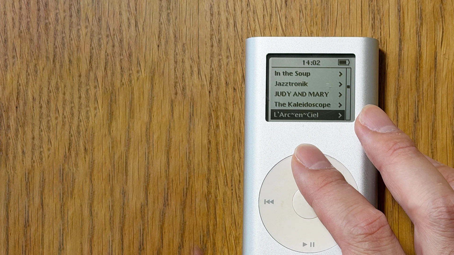 20年前のiPod miniが、まだ動いた。｜202号室 - TAMAOKI Jun