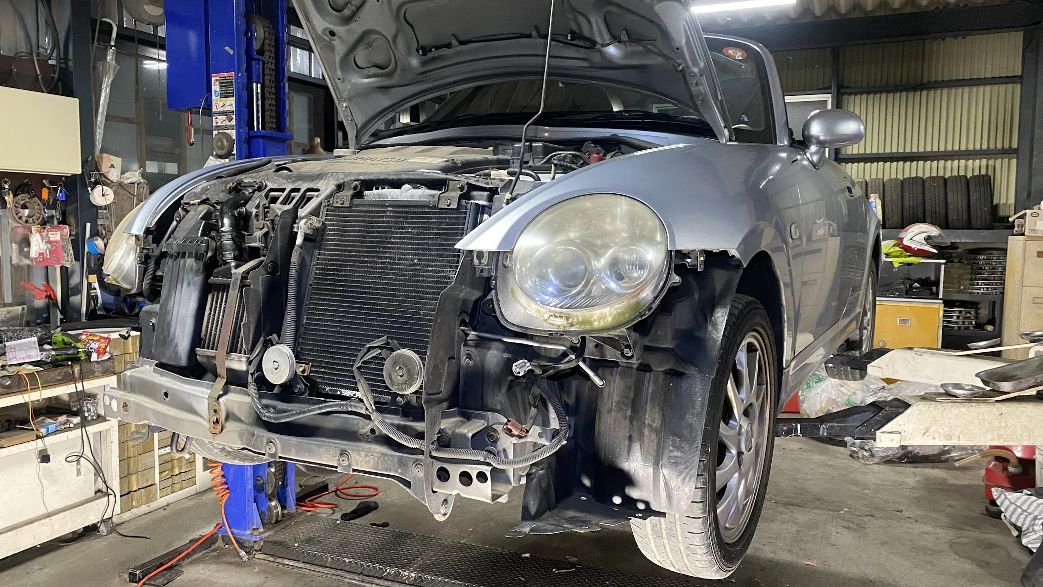 L880Kコペン：タービン交換｜Weekend Garage & Cars Life