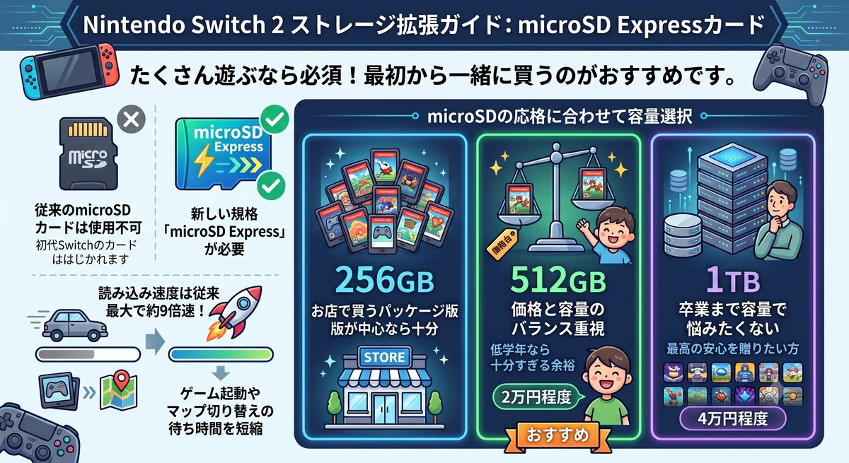おじいちゃん向け】孫への夏休みプレゼントは「Nintendo Switch 2」で