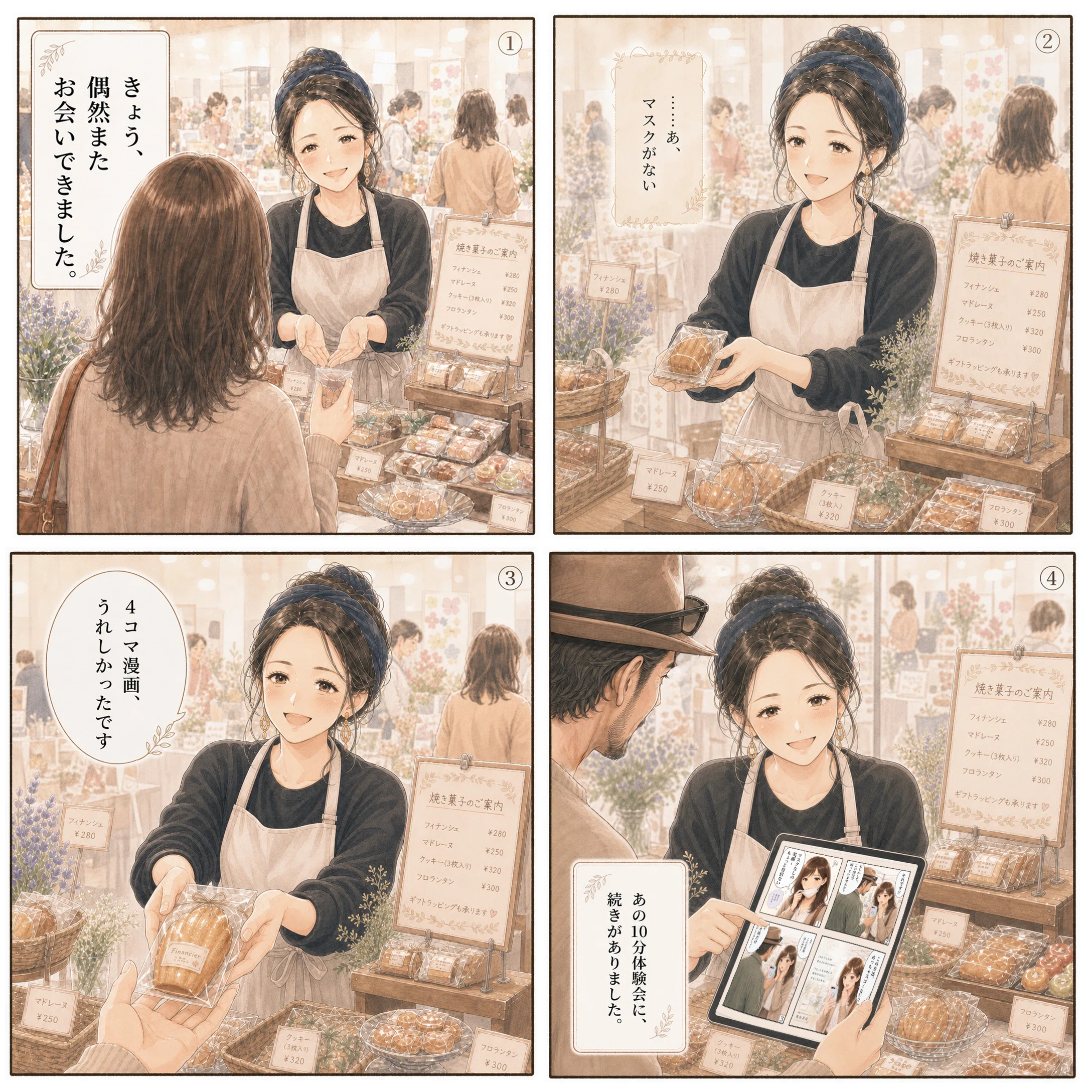 ゼハゼハ(自己紹介必読！)ページ デジタルの時代だからこそ、紙芝居風自己紹介が目を惹いた話｜傾聴する