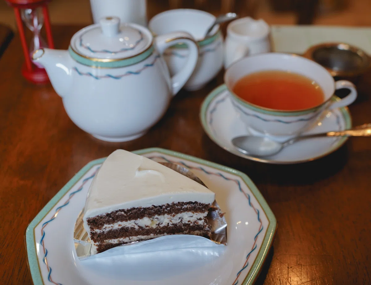 札幌 紅茶店 モンテローザ ケーキセット