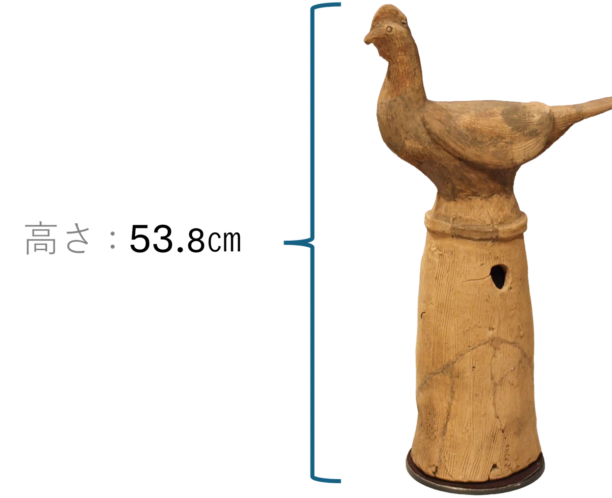 ただ今展示中⑭《鶏形埴輪》古墳時代・6世紀、東京国立博物館｜毎日