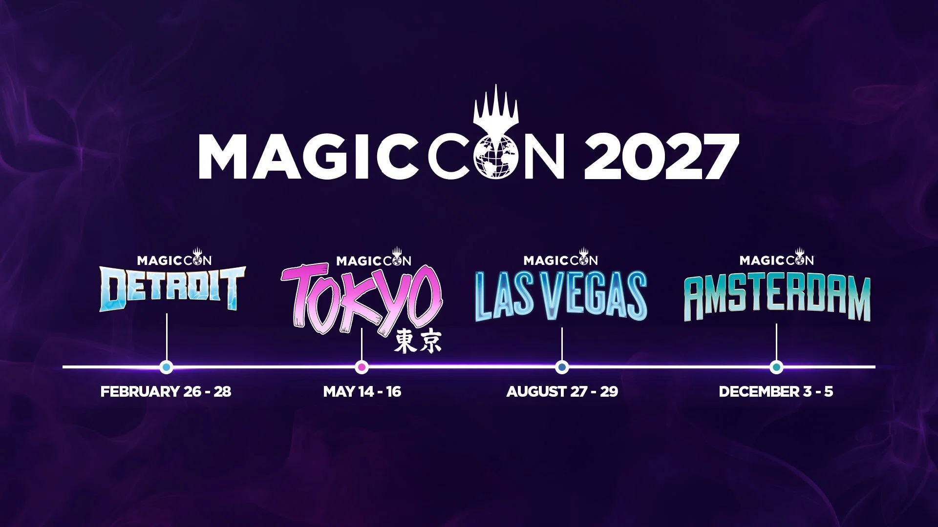 もしMagicCon Tokyoが開催されたら？ ラスベガス・アムステルダム会場