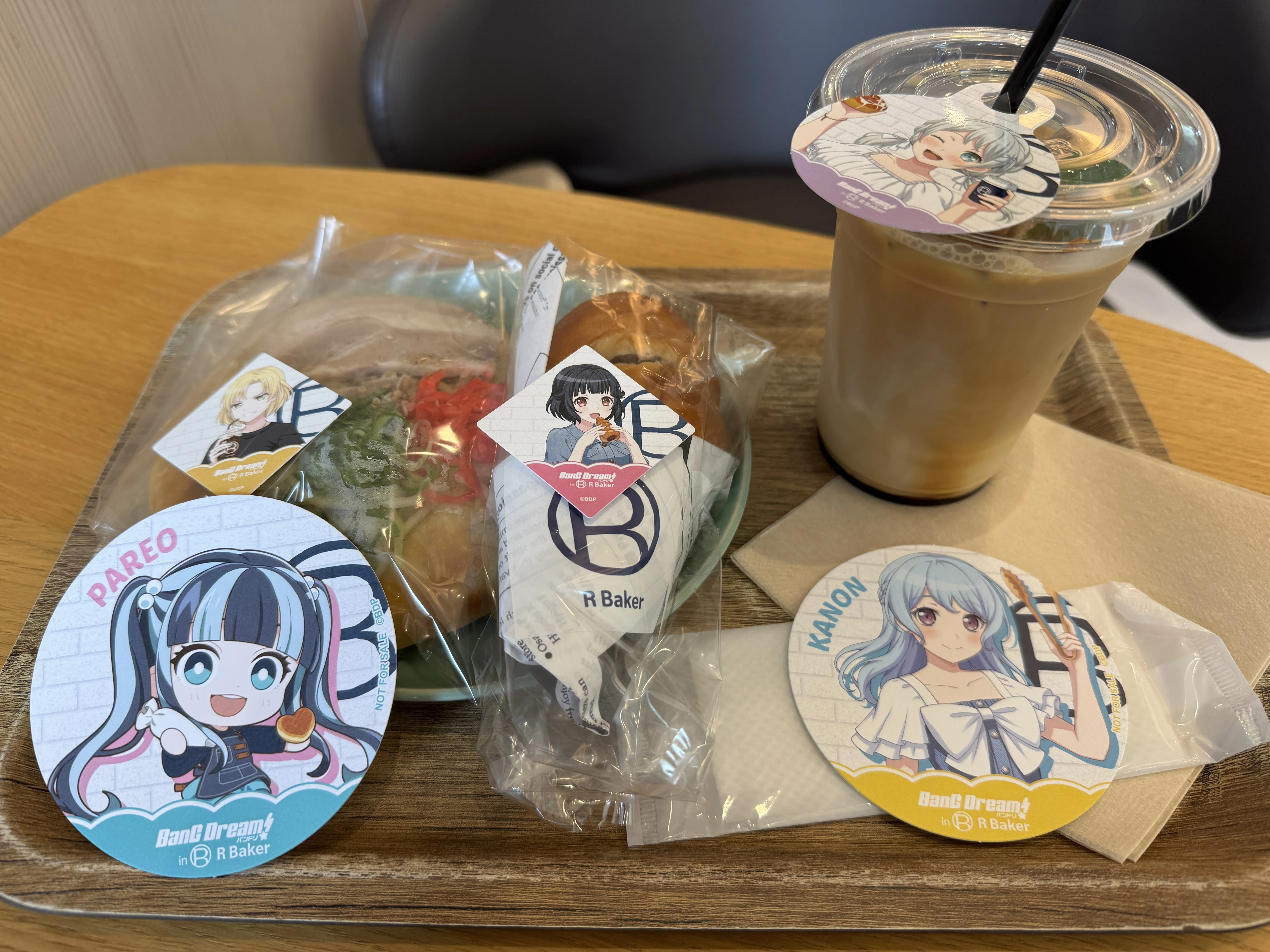 バンドリ R Bakerコラボに行ってきた｜ゆーぞら