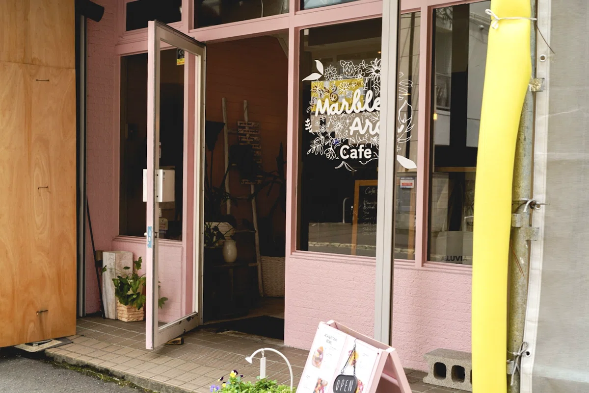 札幌 紅茶店 marblearchcafe 外観