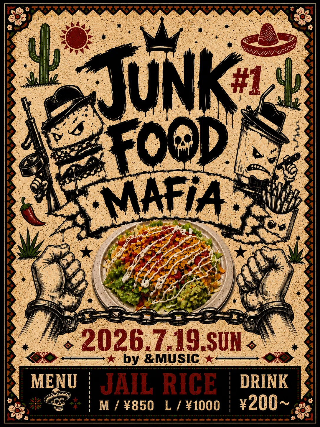 ジャンクフードマフィアの皆さんへ！｜&MUSIC DJ KADO