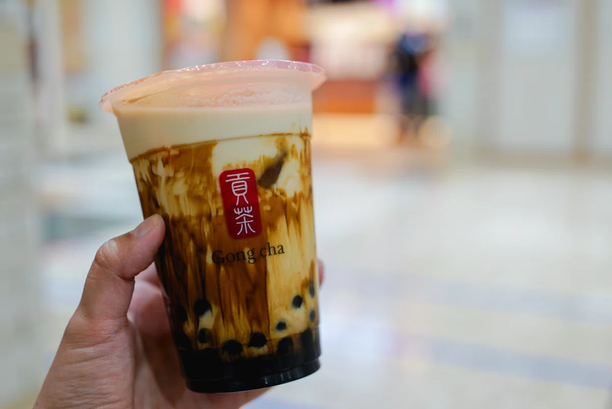 札幌 タピオカ 紅茶 ゴンチャ アピア 黒糖ウーロンミルクティー