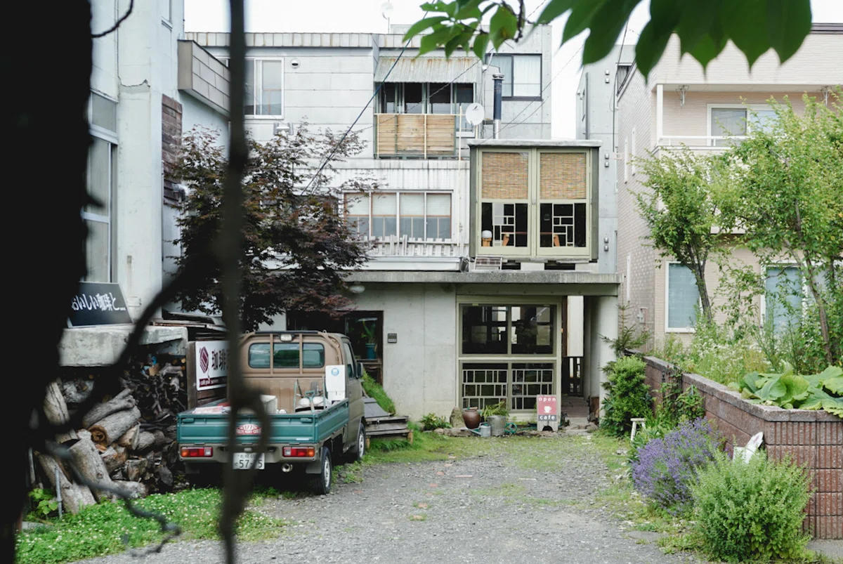 札幌 紅茶店 阿毘達磨 外観