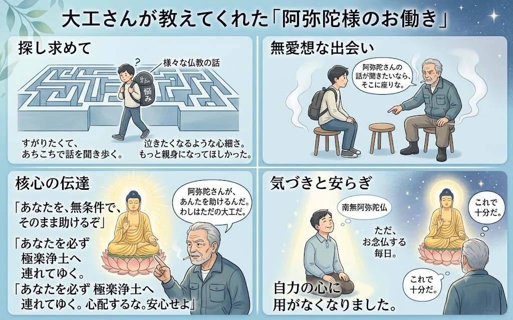あの無愛想な大工さんが教えてくれたこと｜さとし（浄土真宗の真実信心