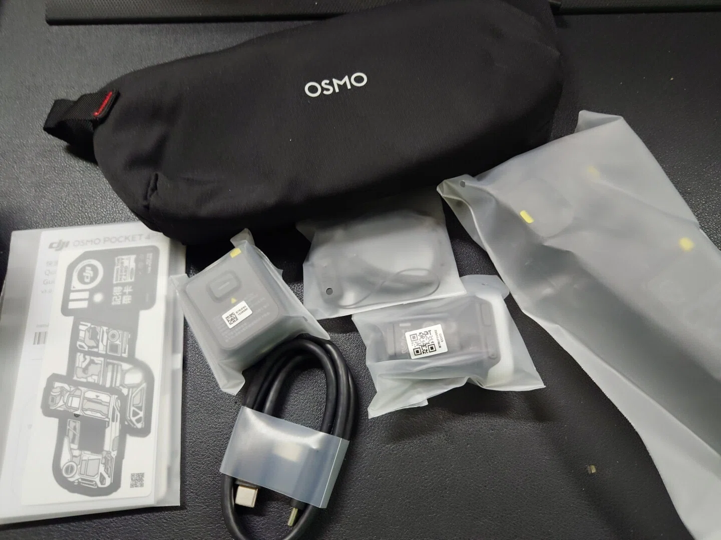 dji osmo pocket 4p 開封の儀｜kzn