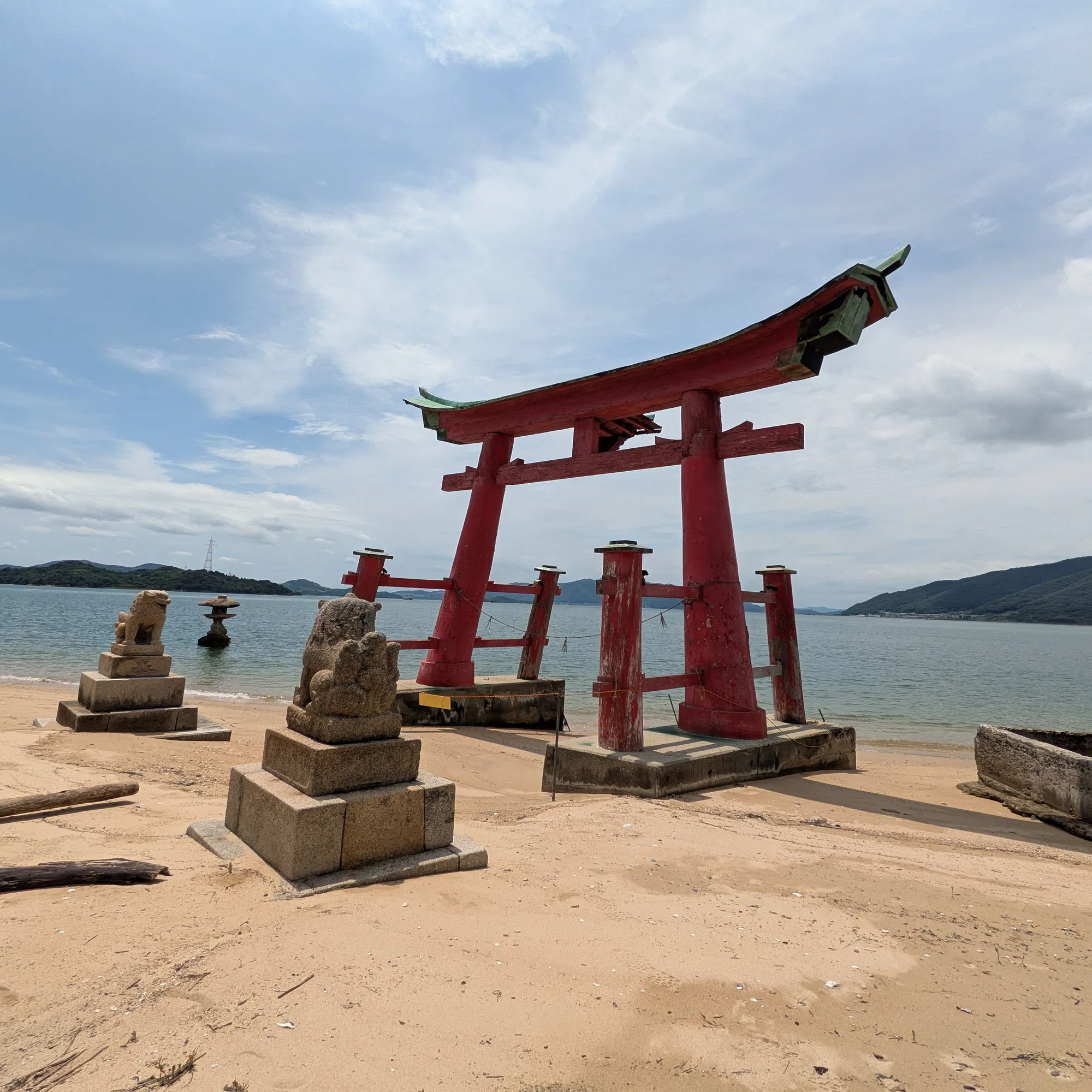 岩子島 厳島 神社 鳥居