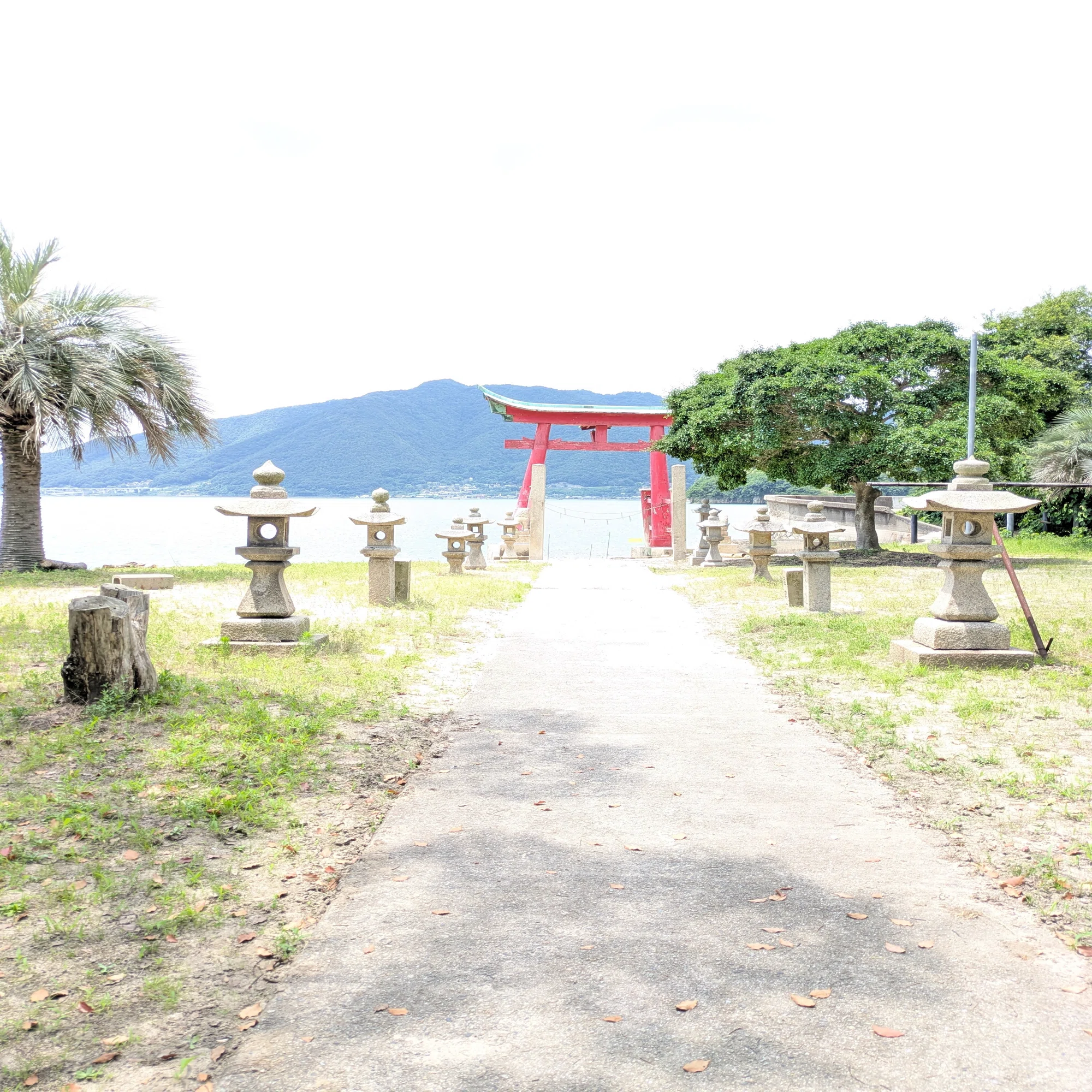 岩子島 厳島 神社 鳥居