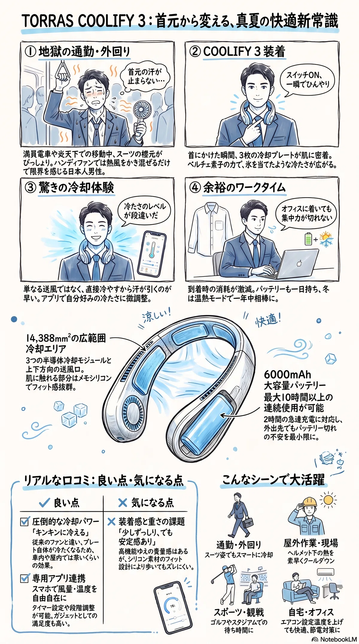 TORRAS COOLIFY 3口コミ徹底検証｜冷却力は本物か｜家電の教科書（失敗