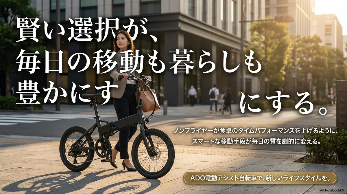 ADO電動アシスト自転車