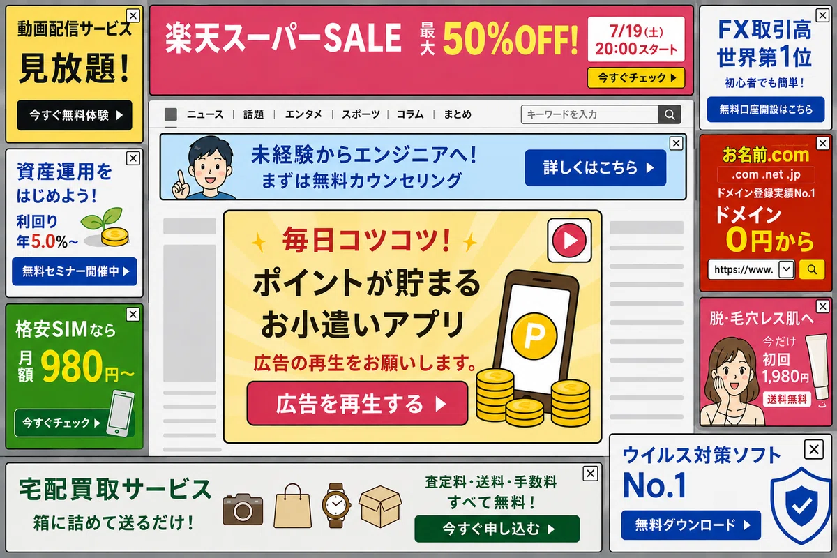 広告、死すべし (暴論)｜ぐらぼま (大破轟沈入渠中)