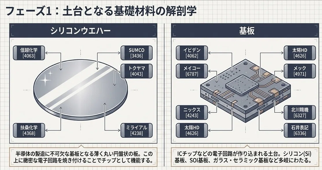 半導体の前工程と後工程、その関連銘柄｜たけぞう