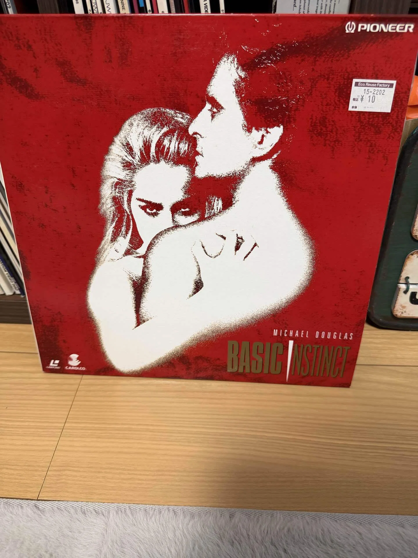 DVD 氷の微笑 BASIC INSTINCT レーザーディスク スクイーズ版