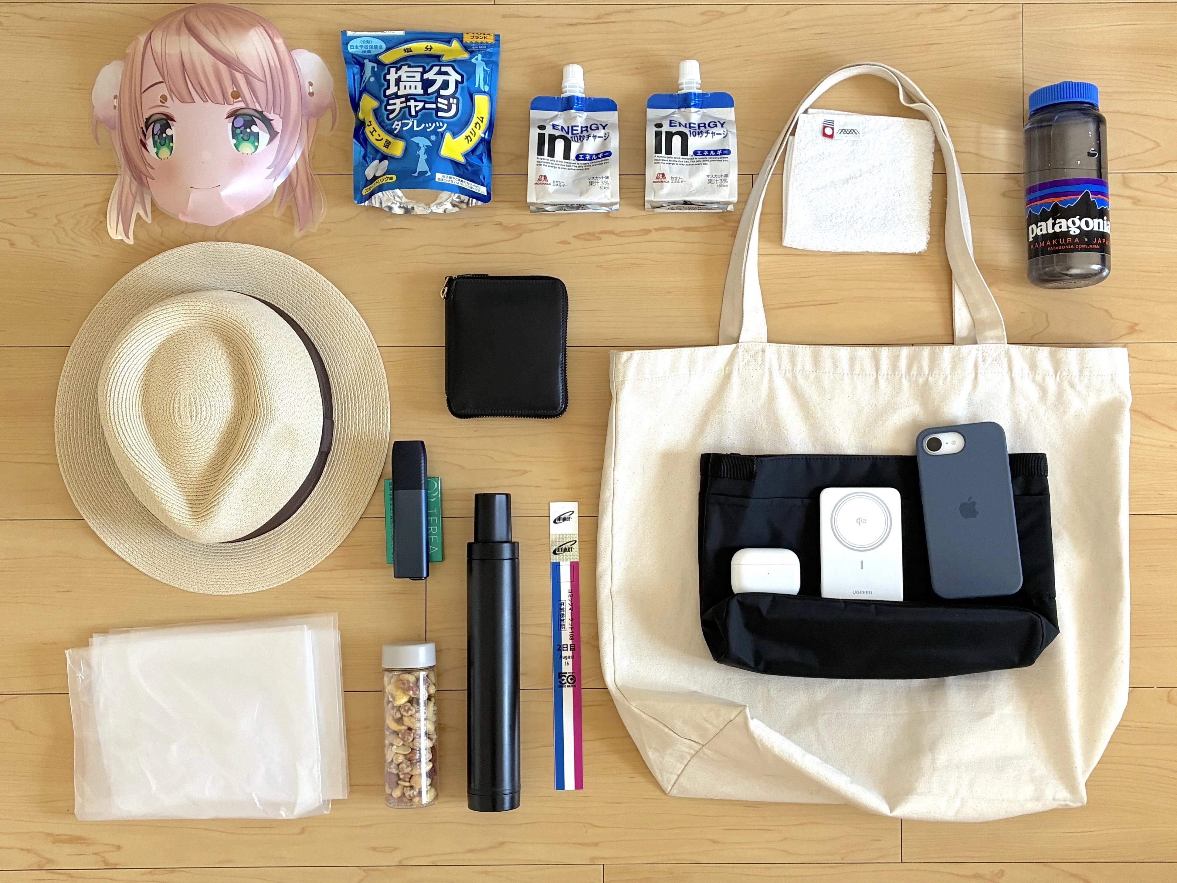 コミケ袋セット コミケ参加の事前準備および当日の持ち物リスト【夏】｜アキラの雑記帳