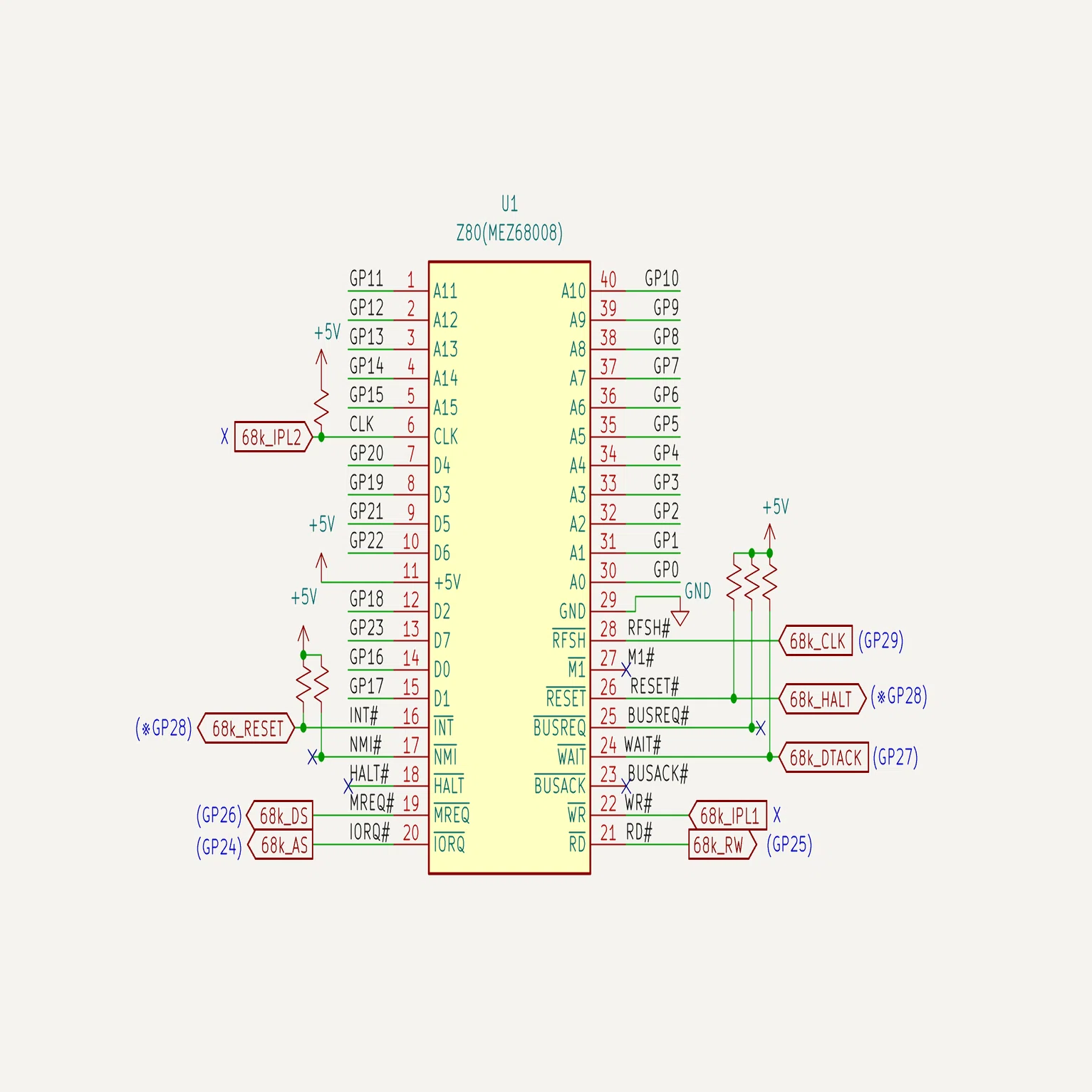 EMUZ80_RP2040でMC68008を動かしてみた！ LチカからEhBASICまで【68k