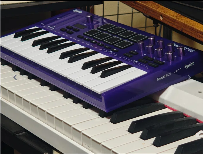 キノピコ 超初心者レビュー】Synido K25を買ってみた【中華MIDI25鍵盤】｜重藤 六