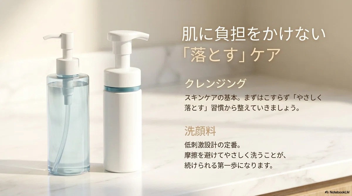 スキンケアの基本:参考・出典の図解