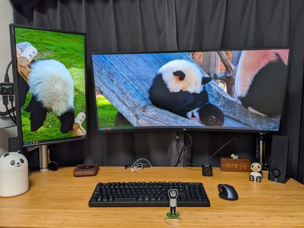 4AMのウルトラワイドモニター4Z40QWがいい感じ！！｜pandineer