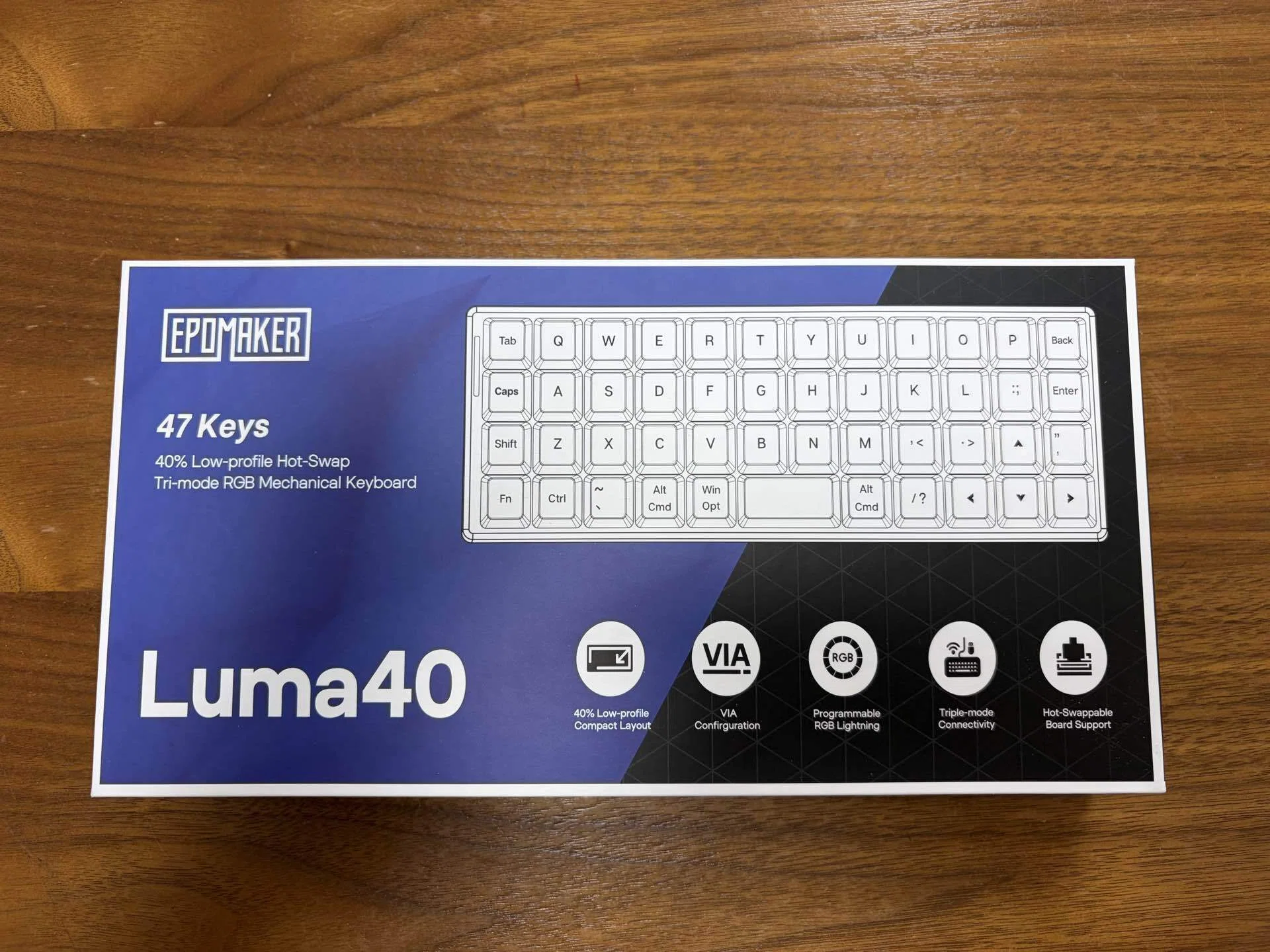 EPOMAKER Luma40（キーボード）を買った！｜あきちゃん（二郎）