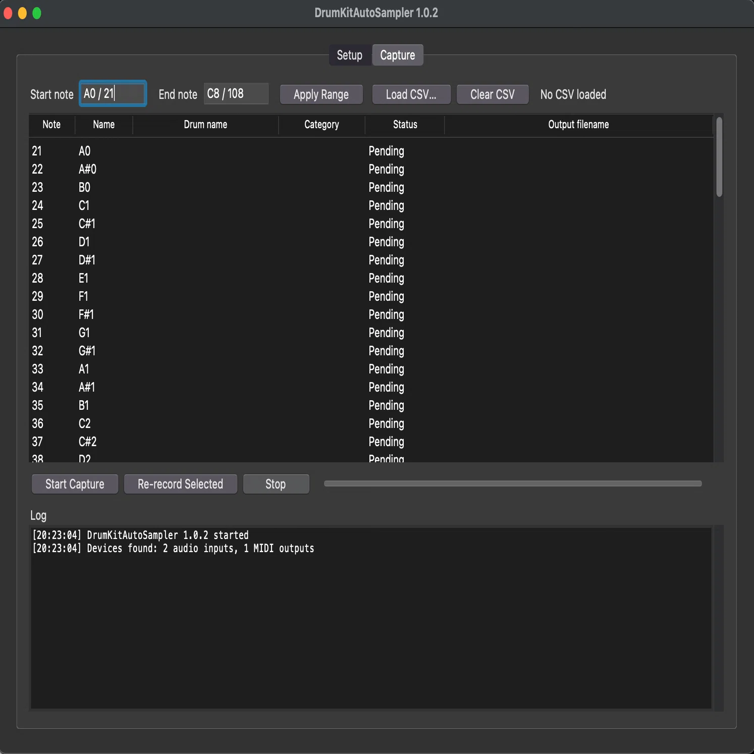 古いPCM音源を“素材化”するために、Codexで自動サンプリングツールを