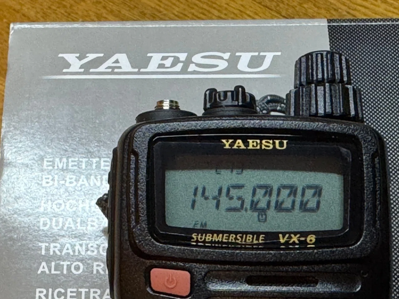 My Rig YAESU VX-6｜mick