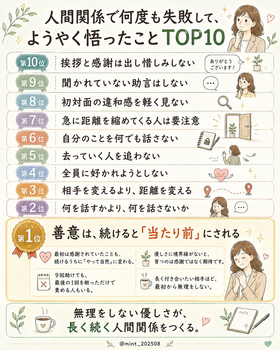 人間関係で失敗してわかった10の教訓｜みんと | HSS型HSPキャリア戦略家