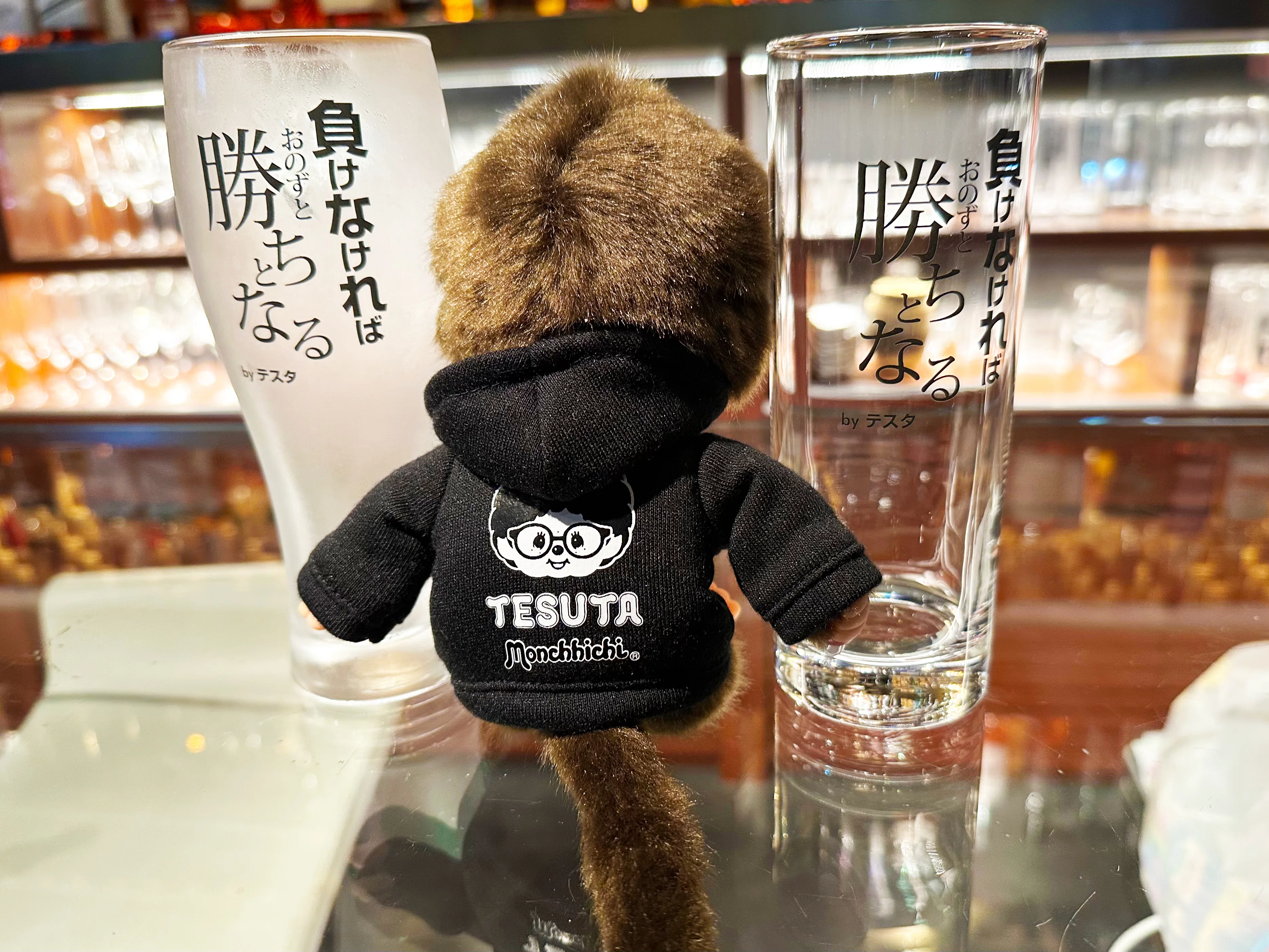 テスタさんモンチッチが仲間入りしました🙌 ＠Bar FPO（証券バー