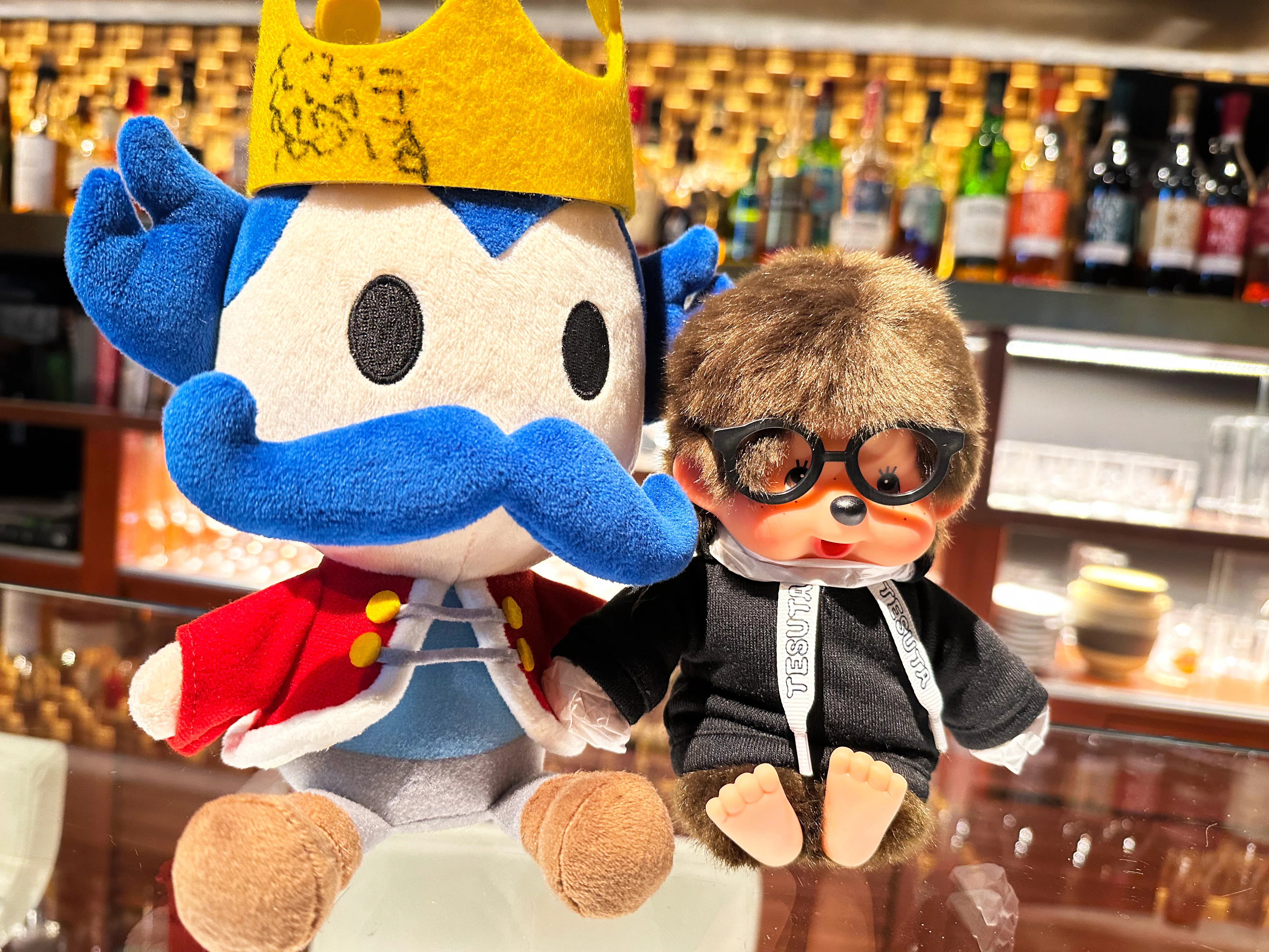 テスタさんモンチッチが仲間入りしました🙌 ＠Bar FPO（証券バー