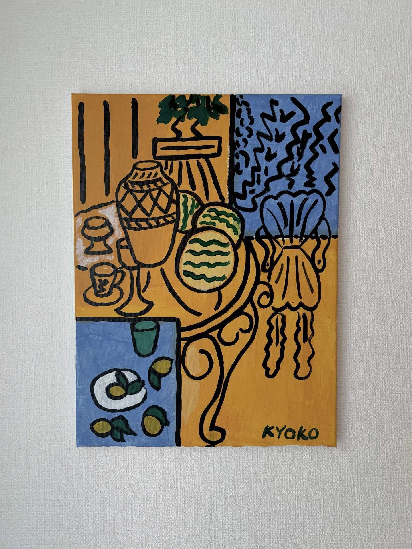 アンリ・マティスの絵を模写してみた｜KYOKO