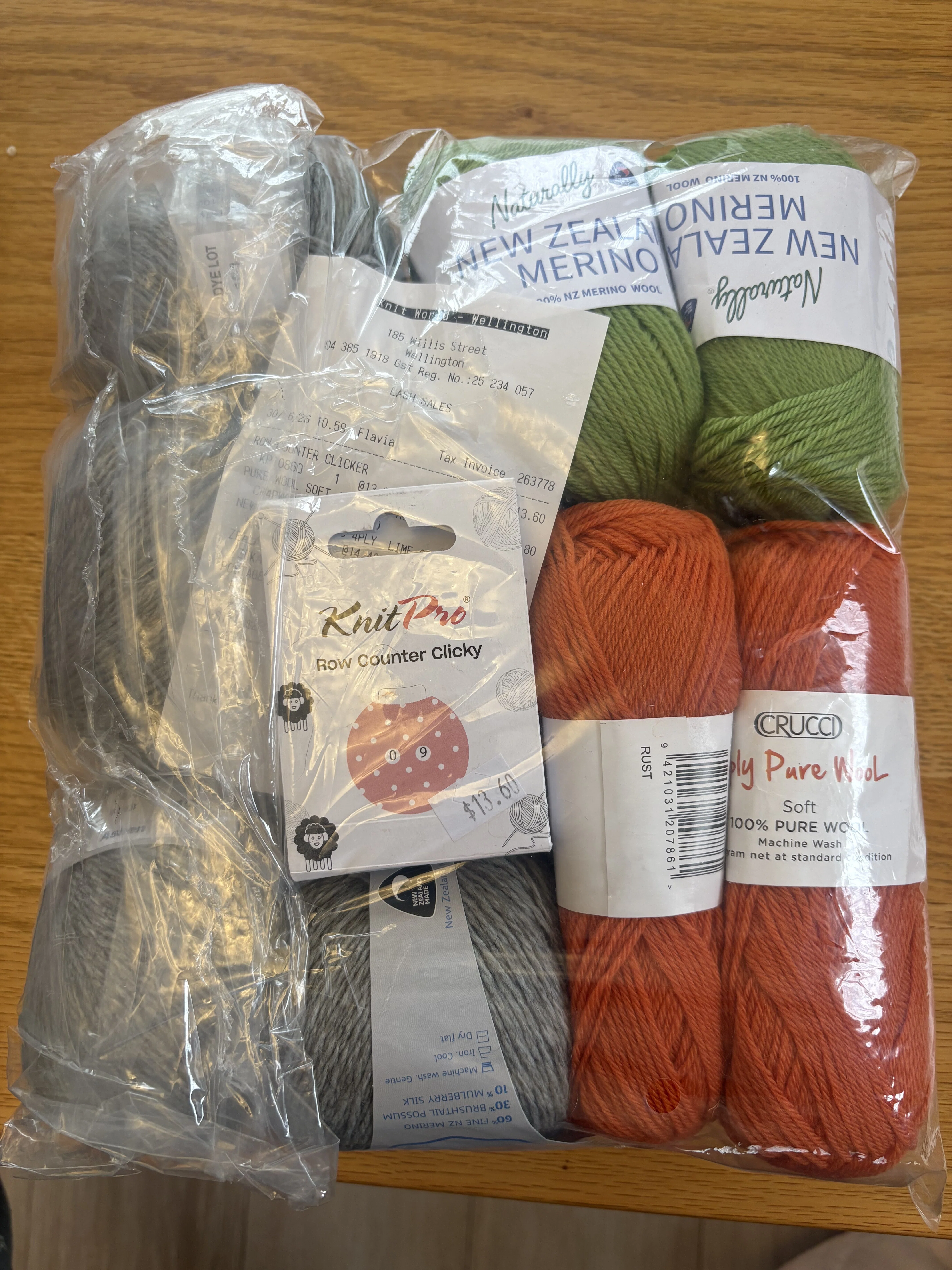 はるばるニュージーランドから毛糸が届いた！｜NZ毛糸個人輸入記録＃1