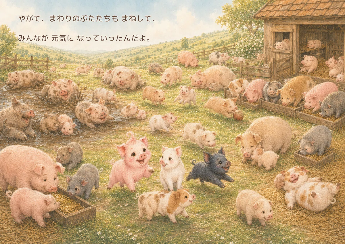 絵本の一場面