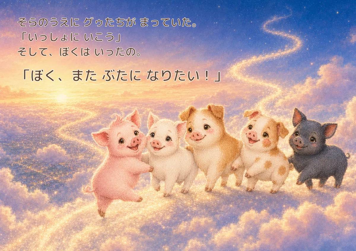 物語の終盤を彩る希望の場面