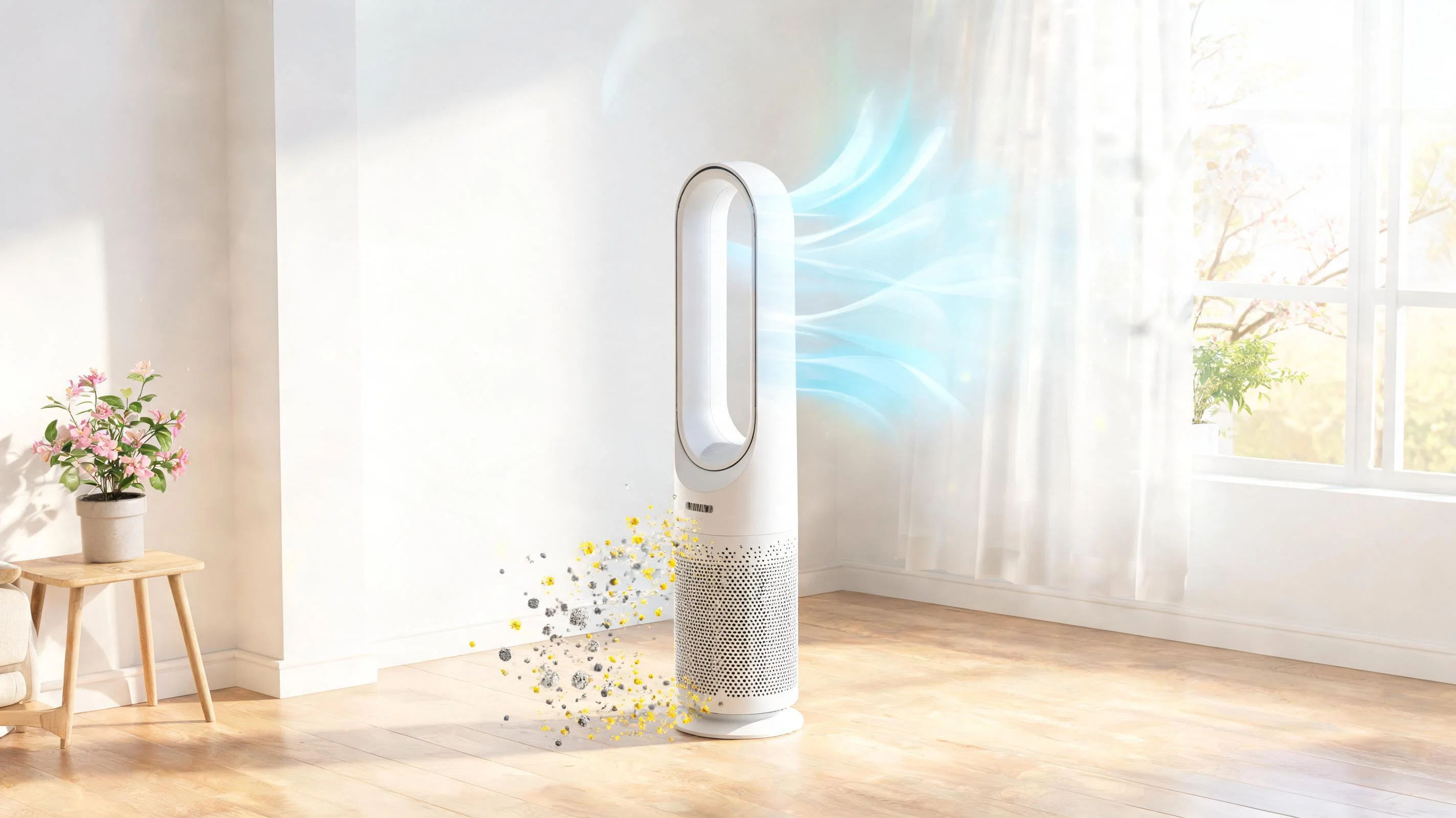 エアコンだけでは物足りないあなたへ。Dyson Purifier Hot+Coolが夏に