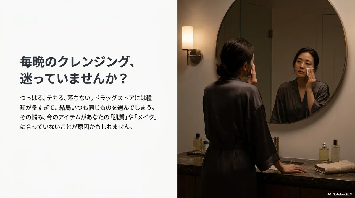 クレンジングおすすめ：クレンジングでこんな悩みはありませんか