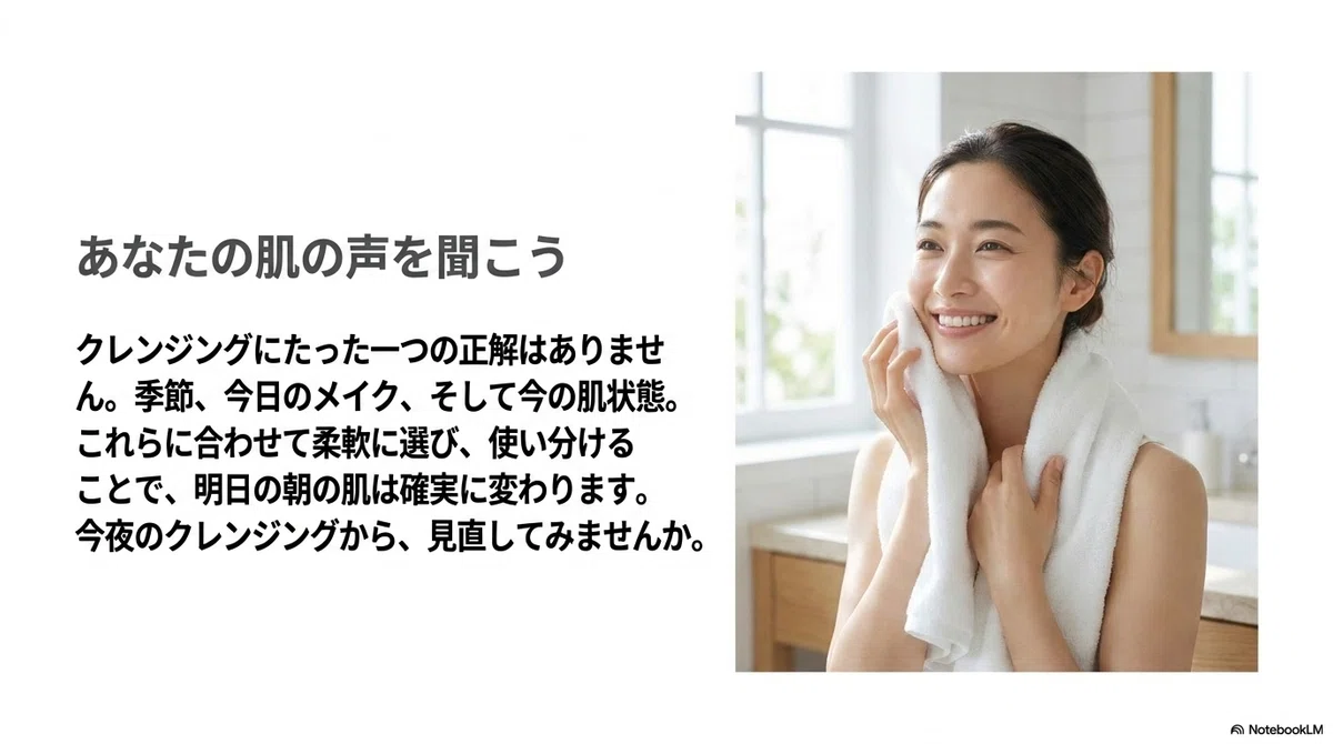 クレンジングおすすめのまとめ