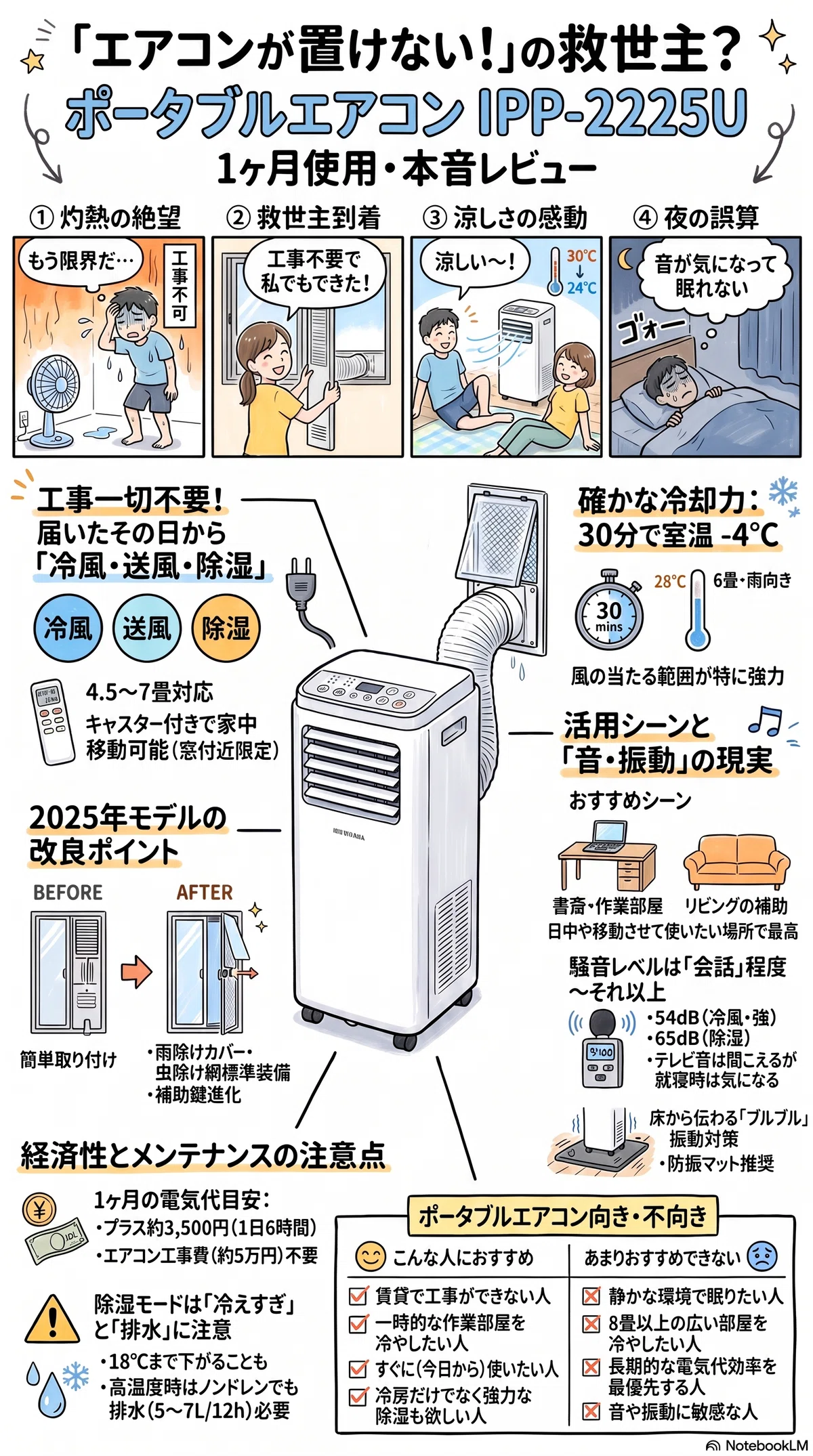 アイリスオーヤマIPP-2225Uを1ヶ月使ってみた正直な感想｜家電の教科書