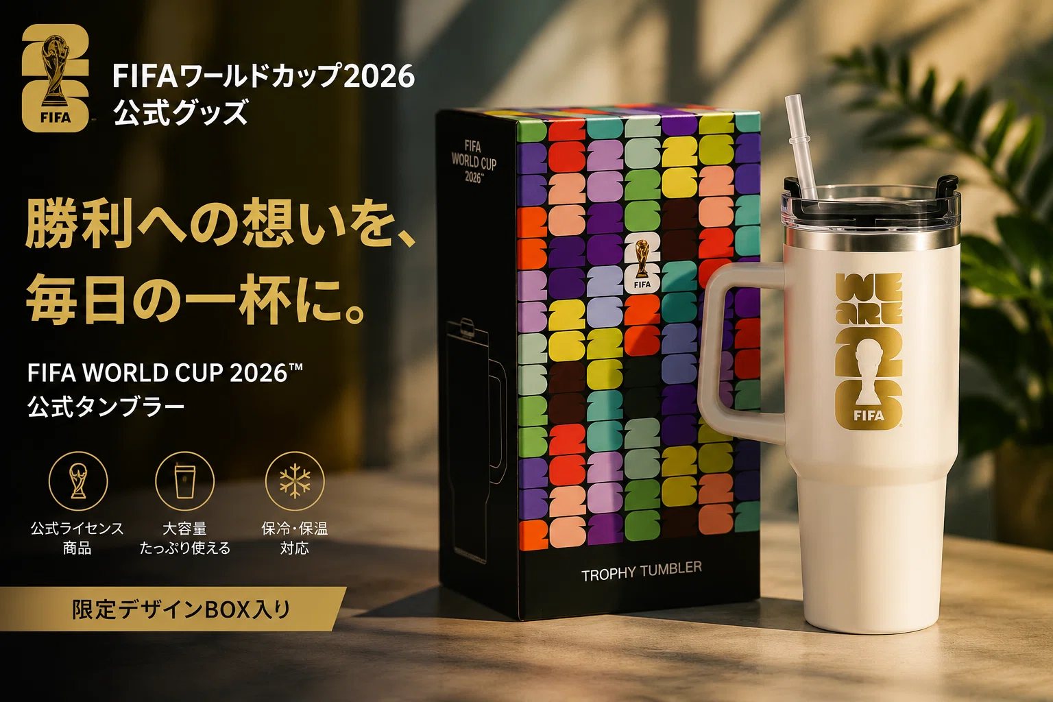 FIFAワールドカップ2026 決勝記念グッズ4点セット W杯2026】午前4時の決勝が終わって、グッズが欲しくなった話｜Amazonで