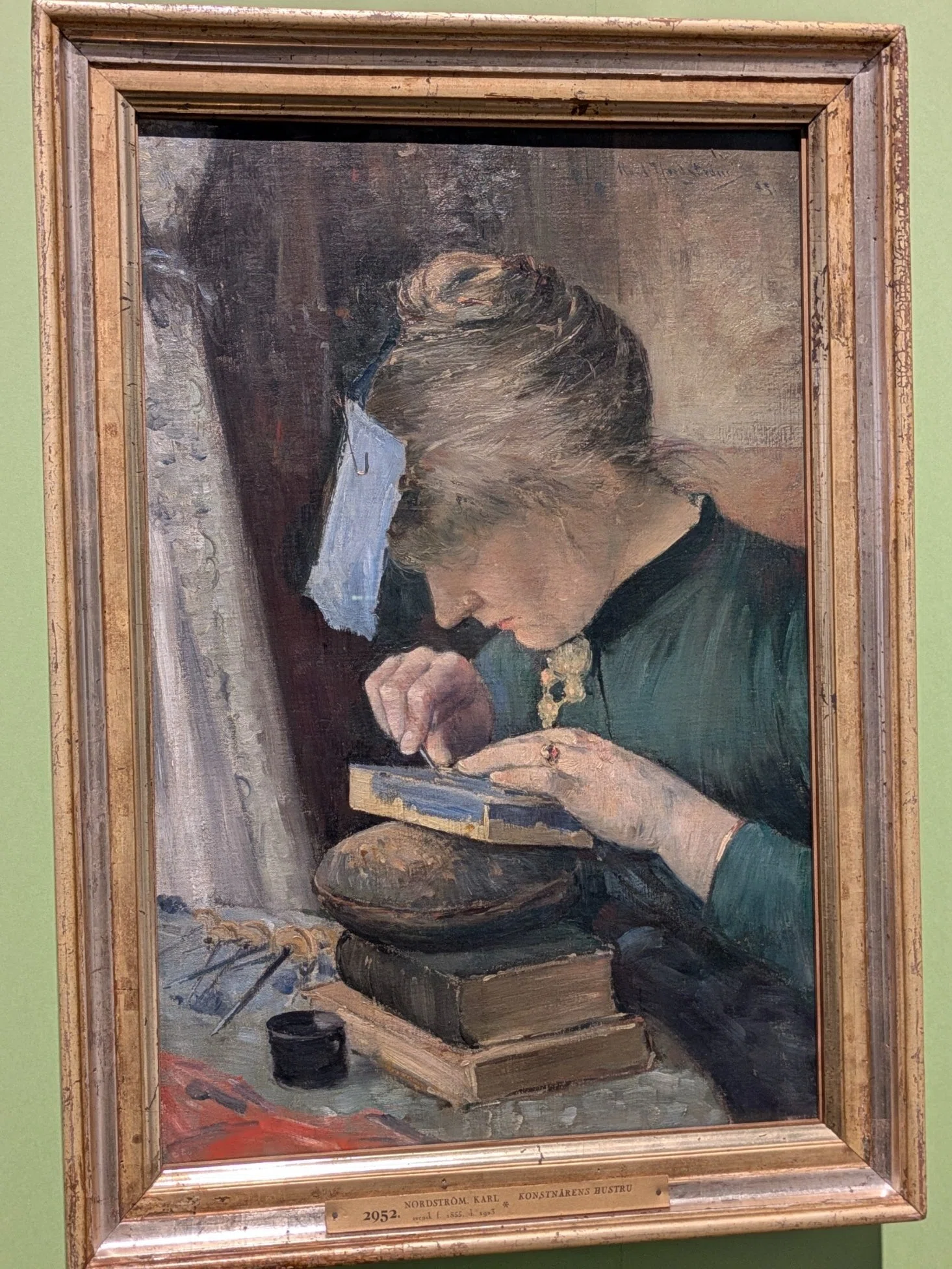 愛知県美術館『スウェーデン絵画』描かれた女性｜レオナール・フグ田🐚