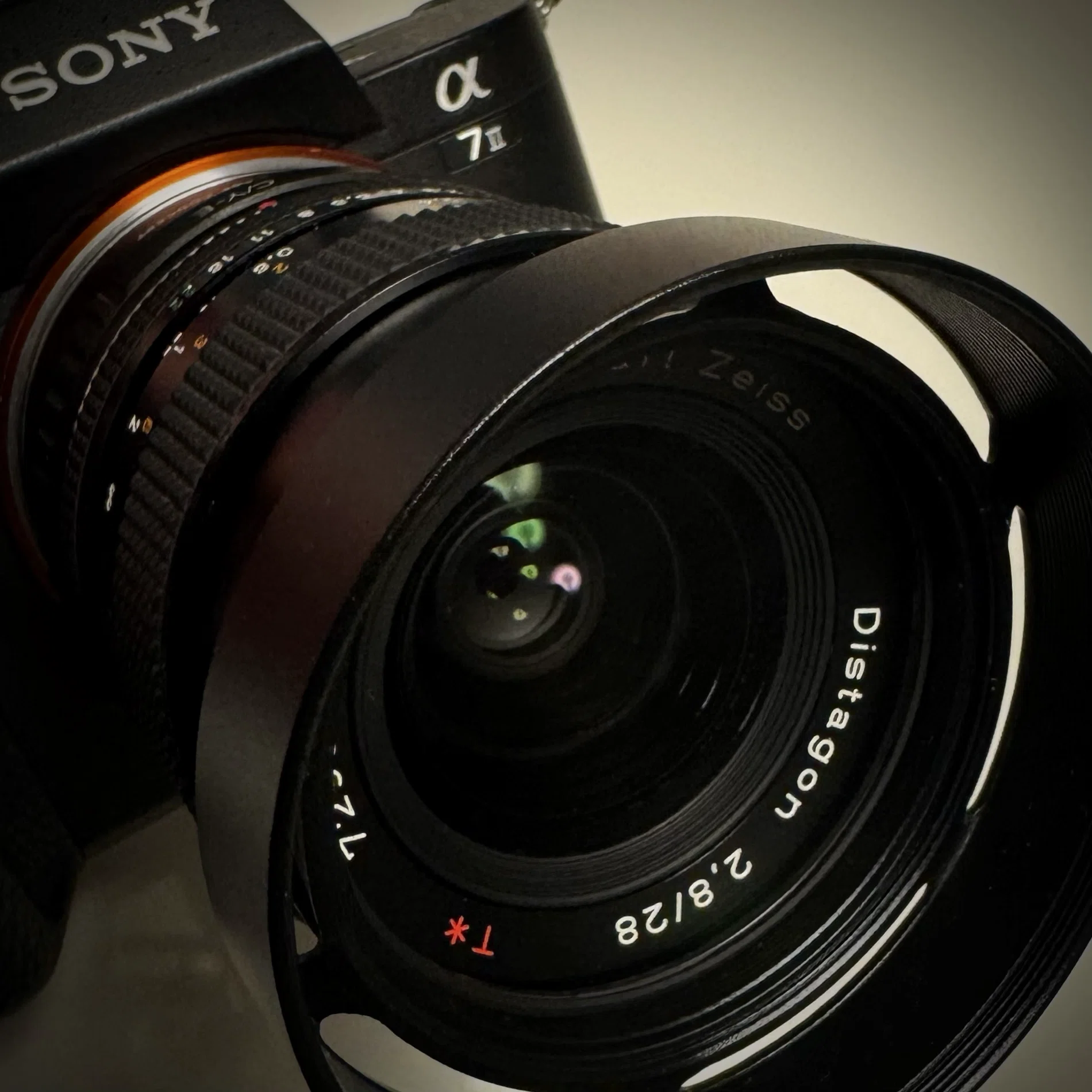 カールツアイス（Carl Zeiss) Distagon T* 28mm F2.8 MMJ ＋ α7Ⅱ