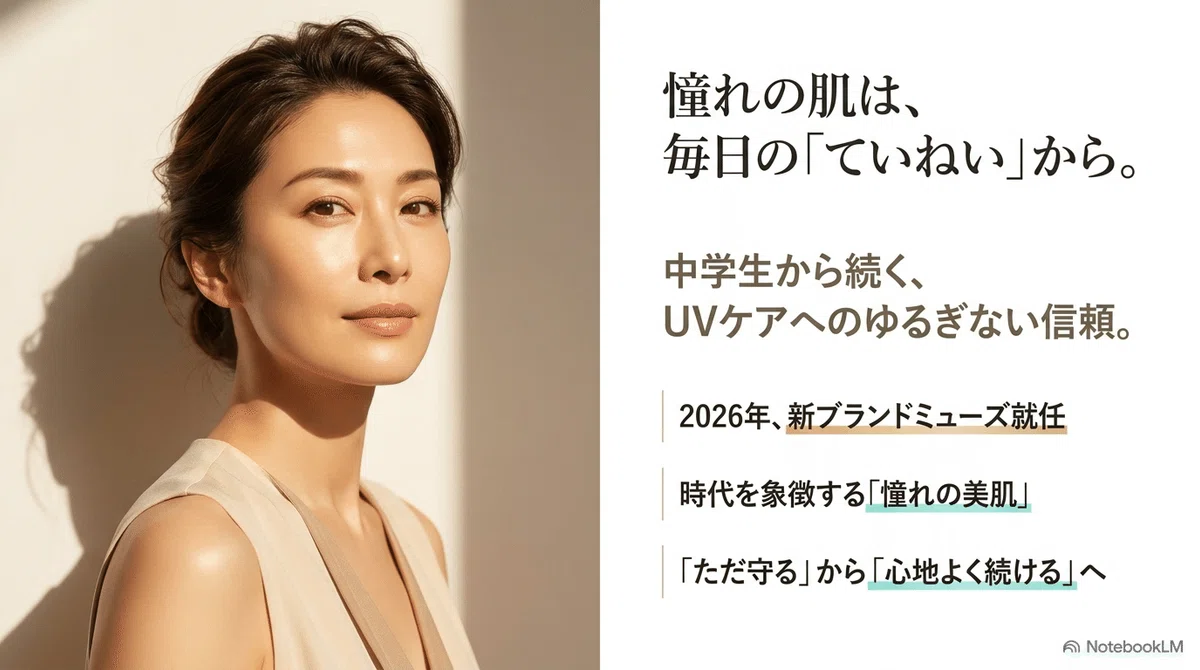 アネッサのCMの女優:長澤まさみさんの美への姿勢に学ぶ
