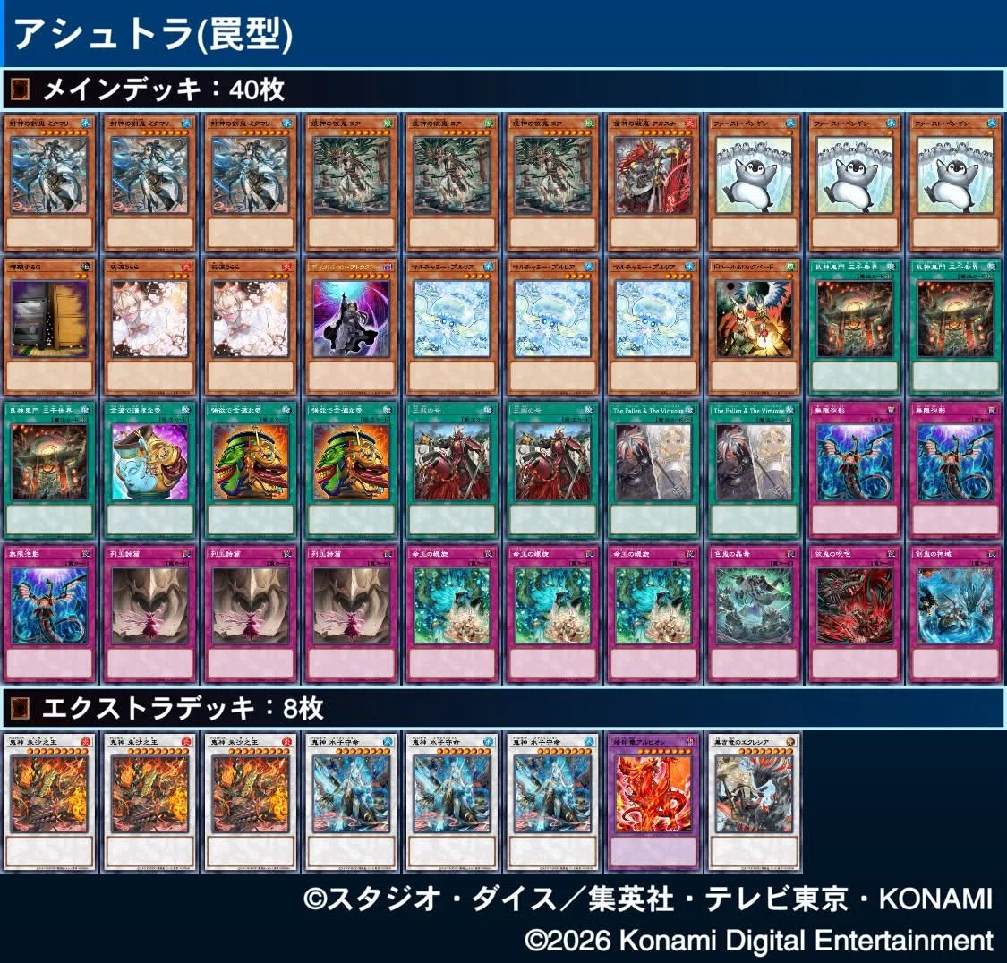 遊戯王 OCG】アシュトラエルフェンノーツ【デッキ紹介】｜(け・ω・)＠ける