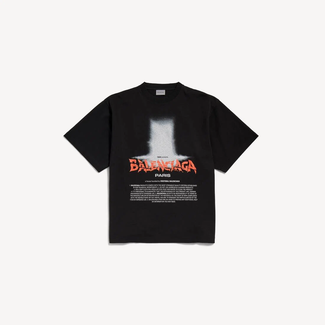 バレンシアガ The Door Tシャツ｜黒のオーバーサイズを紹介