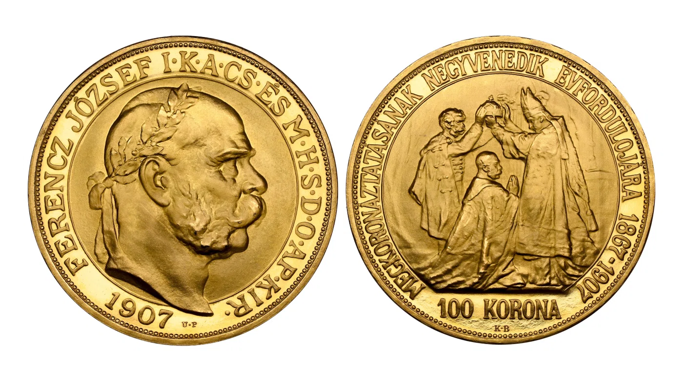 フランツ・ヨーゼフ1世 戴冠40周年 100コロナ金貨が語るオーストリア